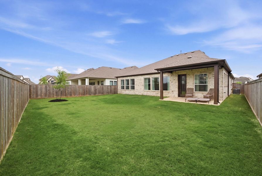 Exterior details and patio area of a home in , Cypress (Image 28). Exterior details and patio area of a home in , Cypress (Image 28).