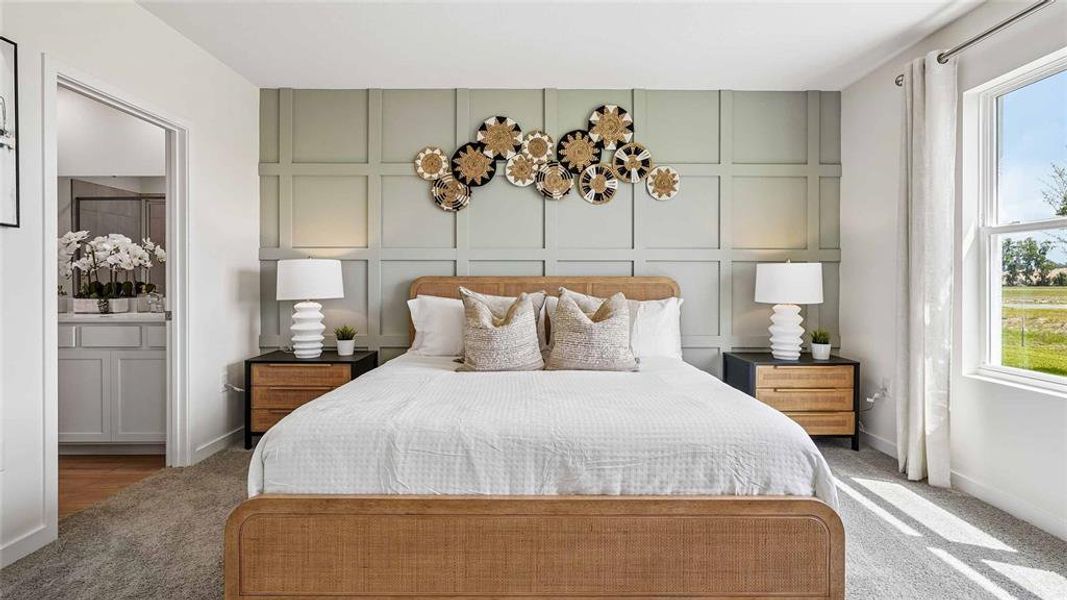 Furnished interior view inside a new home in Ocala Preserve, Ocala (Image 16).