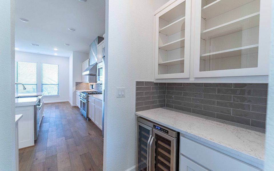 Furnished interior view inside a new home in Preserve at Lakeway, Lakeway (Image 9).
