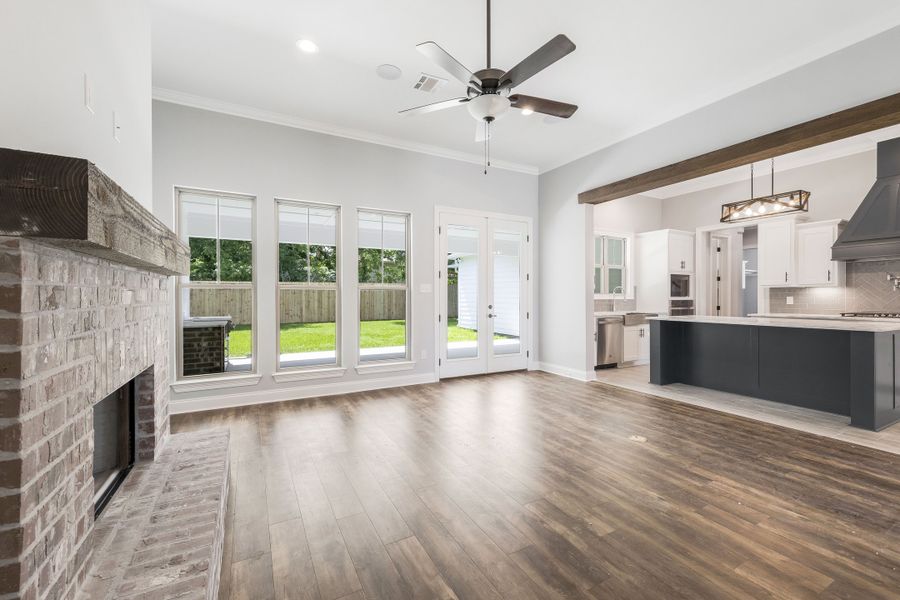 Representative furnished interior of a home built from the The Champagne by Manuel Builders in Chapel Bend, Montgomery (Image 18). Representative furnished interior of a home built from the The Champagne by Manuel Builders in Chapel Bend, Montgomery (Image 18).