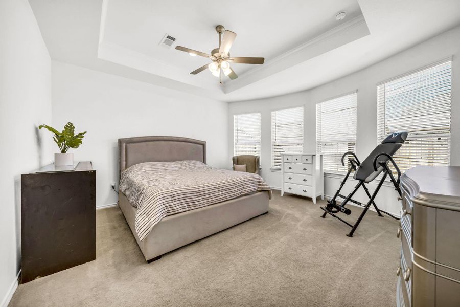 Furnished interior view inside a new home in Mavera, Conroe (Image 6).