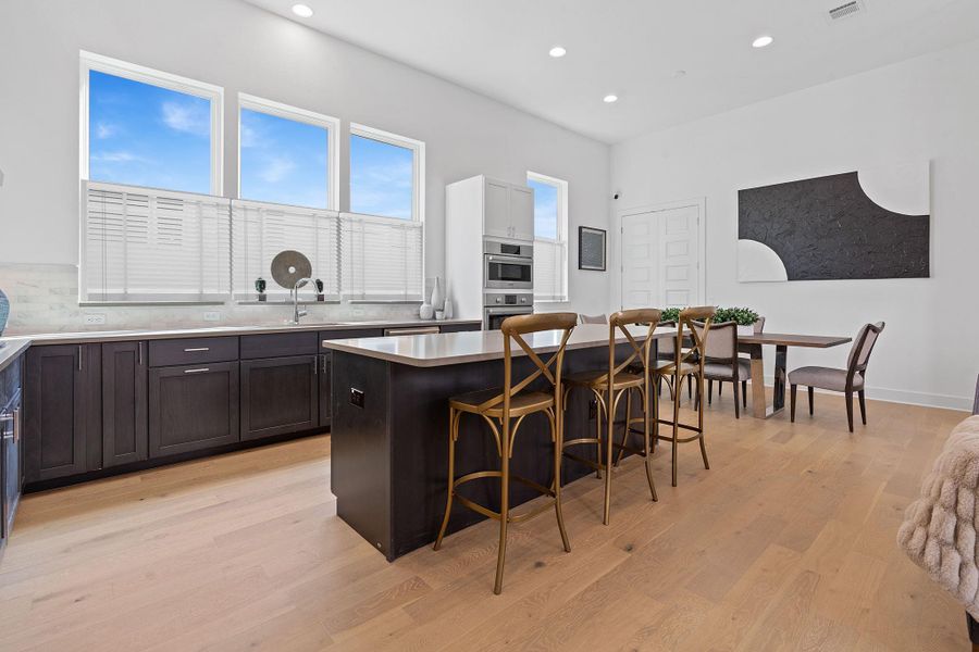 Furnished interior view inside a new home in Agave, Austin (Image 14). Furnished interior view inside a new home in Agave, Austin (Image 14).