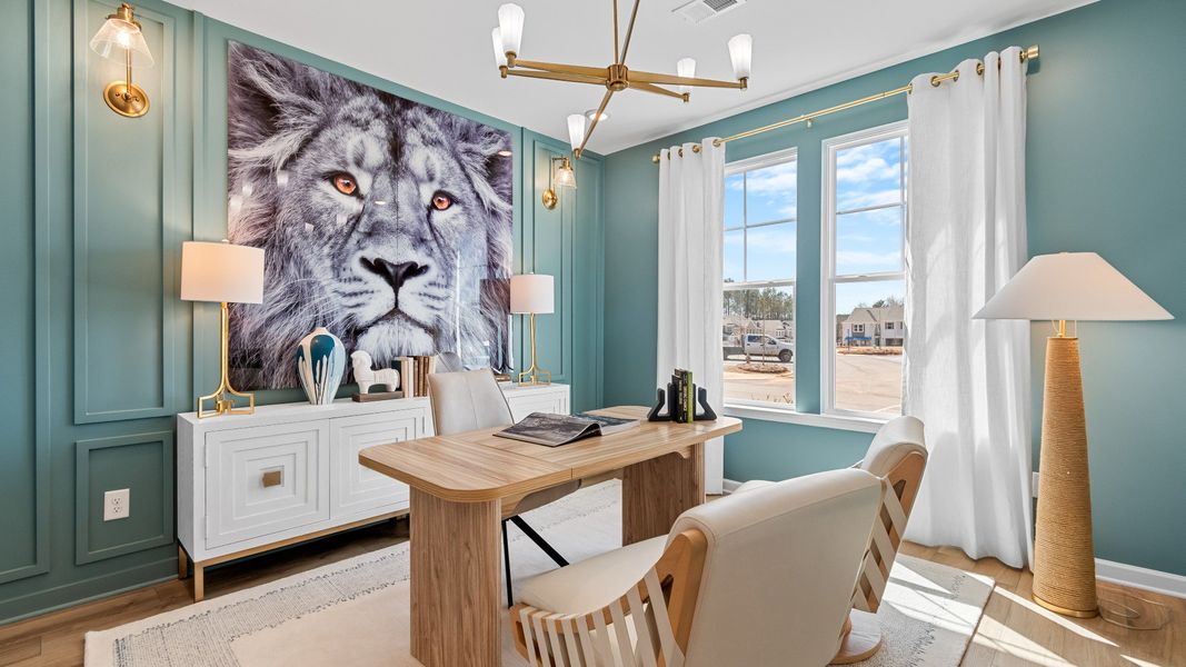 Furnished interior view inside a new home in Bowers Farm, McDonough (Image 7).