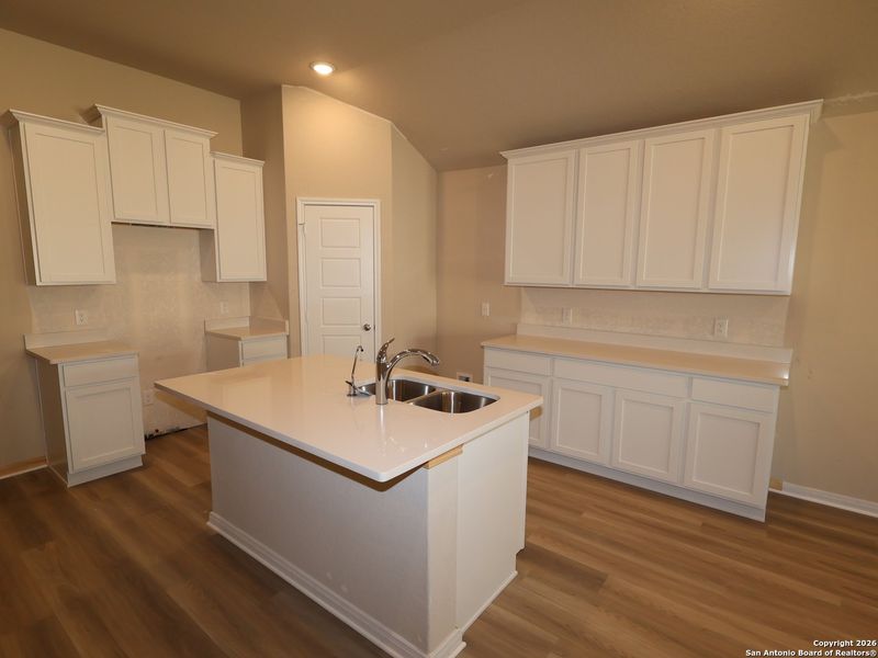 Furnished interior view inside a new home in Hunters Ranch, San Antonio (Image 11).