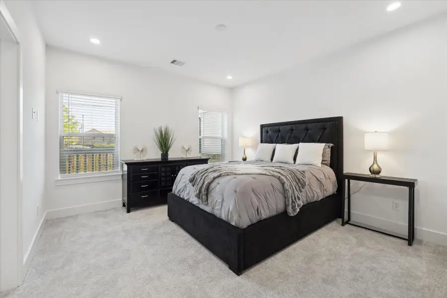 Furnished interior view inside a new home in , Houston (Image 15).