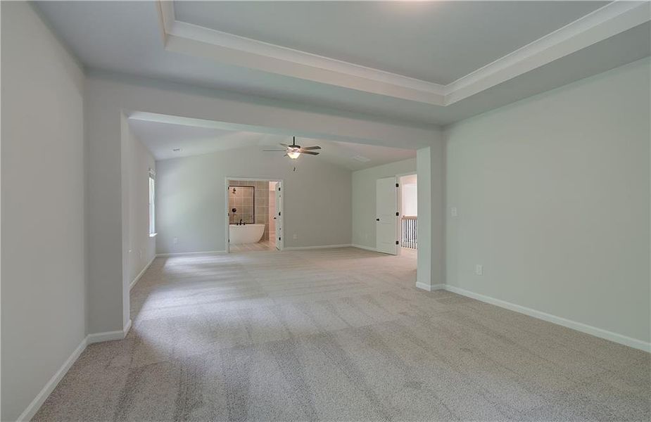 Spacious, unfurnished interior of a new home in Grandview at Millers Mill, Stockbridge (Image 24). Spacious, unfurnished interior of a new home in Grandview at Millers Mill, Stockbridge (Image 24).
