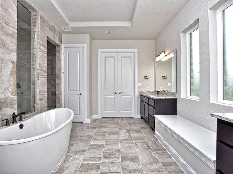 Example Bathroom with Free Standing Tub
