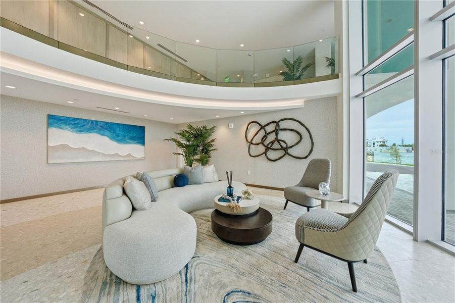 Furnished interior view inside a new home in , Tampa (Image 10).