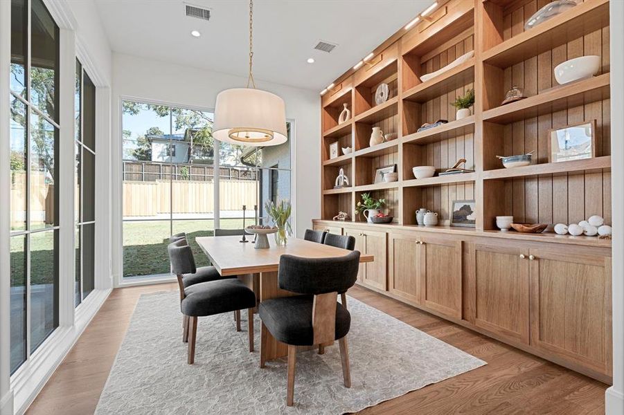 Furnished interior view inside a new home in , Dallas (Image 29).