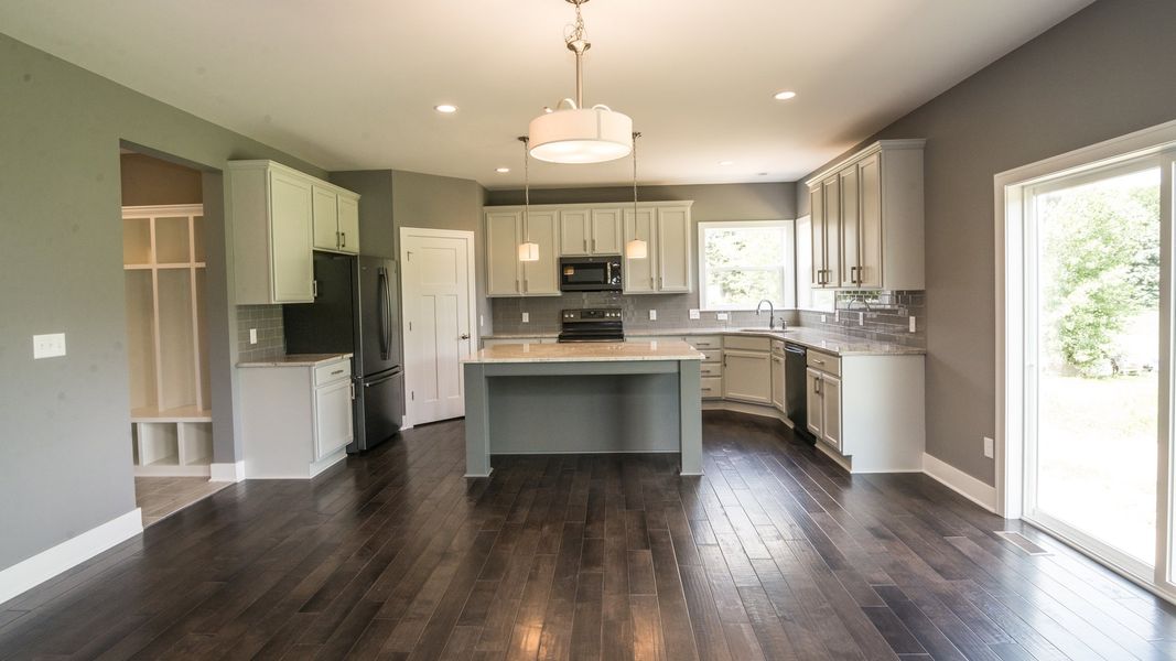 Representative furnished interior of a home built from the The Hartland by Norfolk Homes in Coronado Estates, Jackson (Image 13).