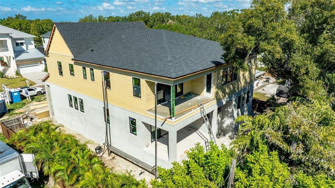 In-progress construction of a new home in City Homes - South Tampa, Tampa, FL (Image 4).