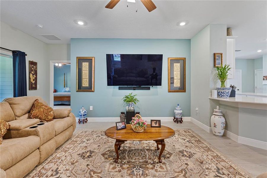 Furnished interior view inside a new home in Grand Park North, Dunnellon (Image 35).