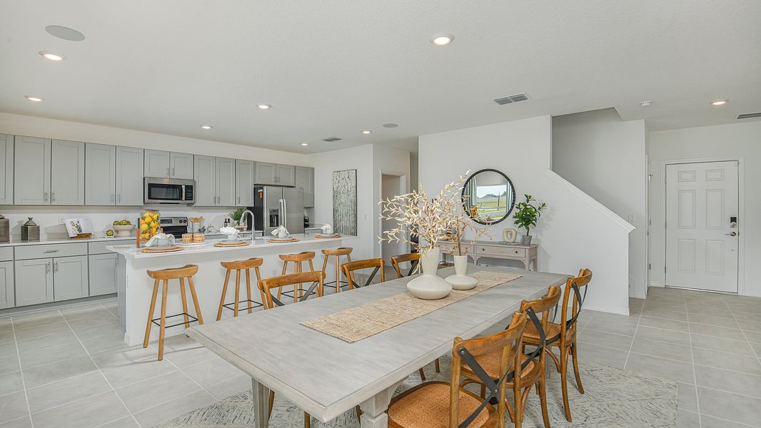 Representative furnished interior of a home built from the Cardinal by Taylor Morrison in Solena, North Fort Myers (Image 6).
