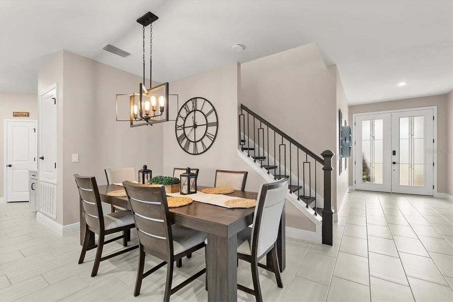 Furnished interior view inside a new home in Hills of Minneola, Minneola (Image 7).