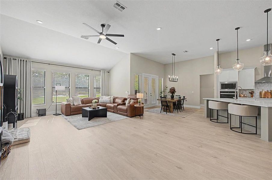 Furnished interior view inside a new home in , Hudson (Image 36). Furnished interior view inside a new home in , Hudson (Image 36).