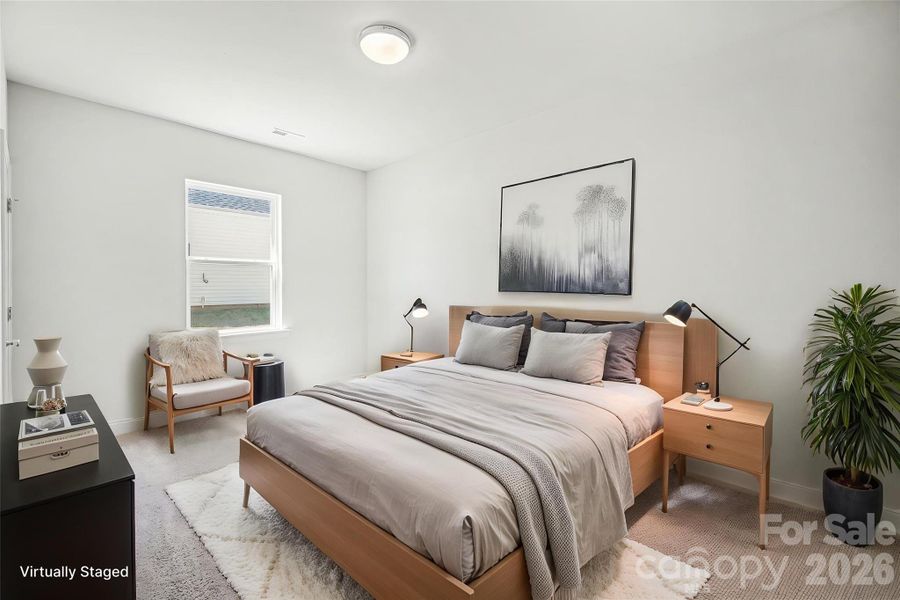 Furnished interior view inside a new home in , Gastonia (Image 10).