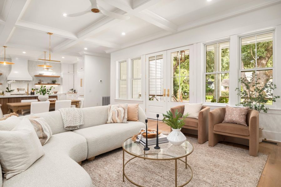 Furnished interior view inside a new home in , Mount Pleasant (Image 15).