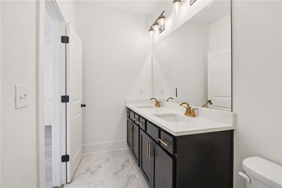 Furnished interior view inside a new home in Park Vue, Atlanta (Image 12).