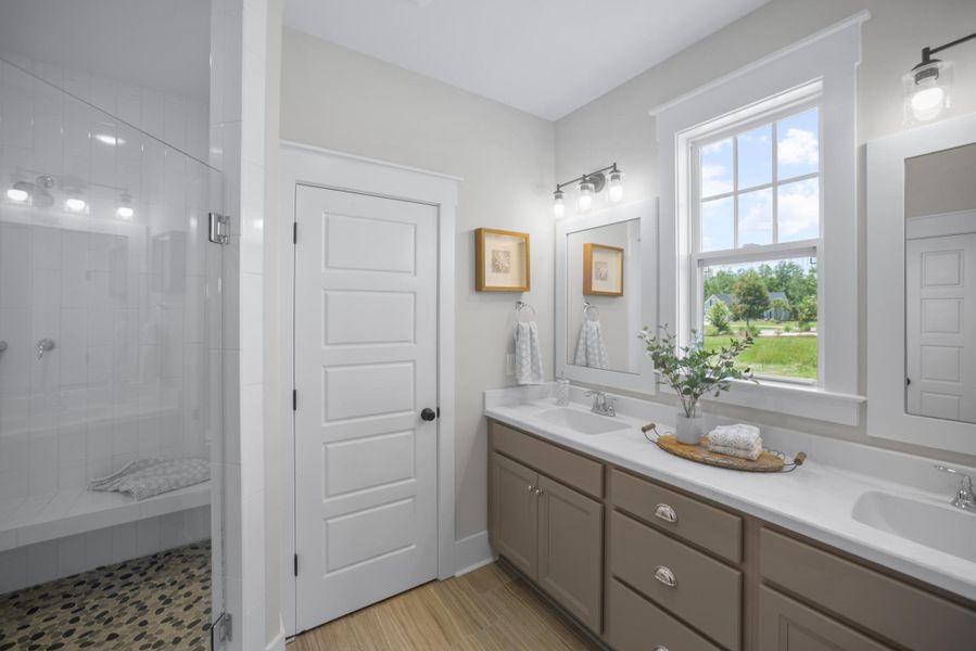 Representative furnished interior of a home built from the Fletcher by Bill Clark Homes in Riverside Cove, Wilmington (Image 14).