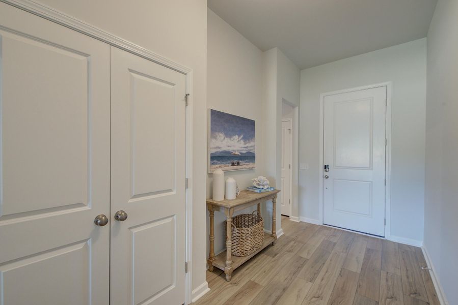 Furnished interior view inside a new home in , Charleston (Image 19).