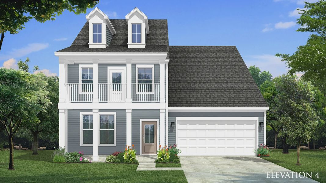 Jordan design at Lakeside Glen by premier builder, DRB Homes, York, SC.
