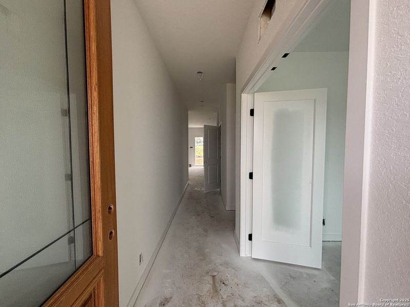 In-progress construction of a new home in , Schertz, TX (Image 27).