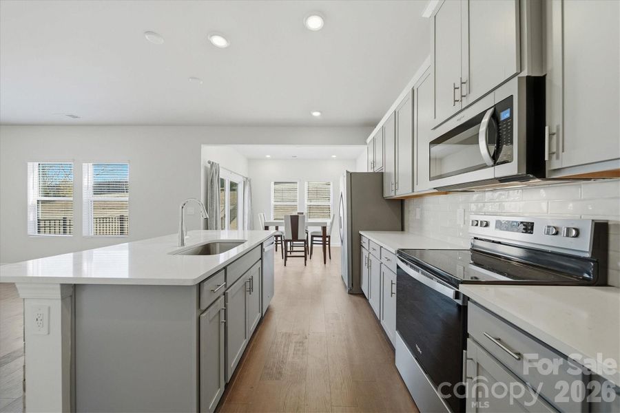 Furnished interior view inside a new home in , Conover (Image 12).