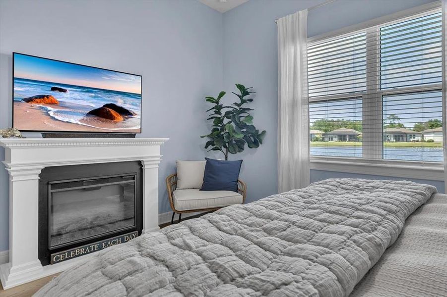 Furnished interior view inside a new home in , Parrish (Image 43).