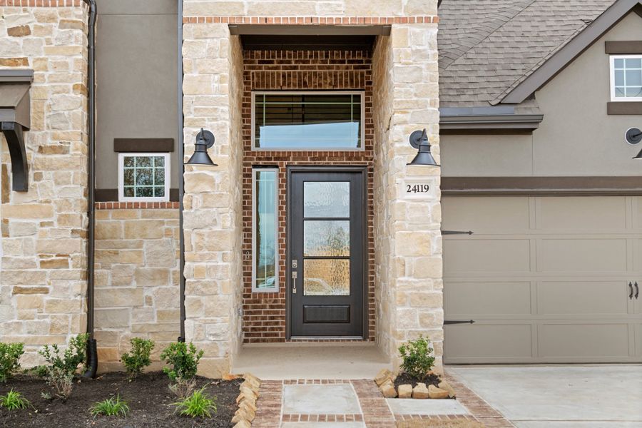 Exterior details and patio area of a home in Elyson, Katy (Image 28). Exterior details and patio area of a home in Elyson, Katy (Image 28).