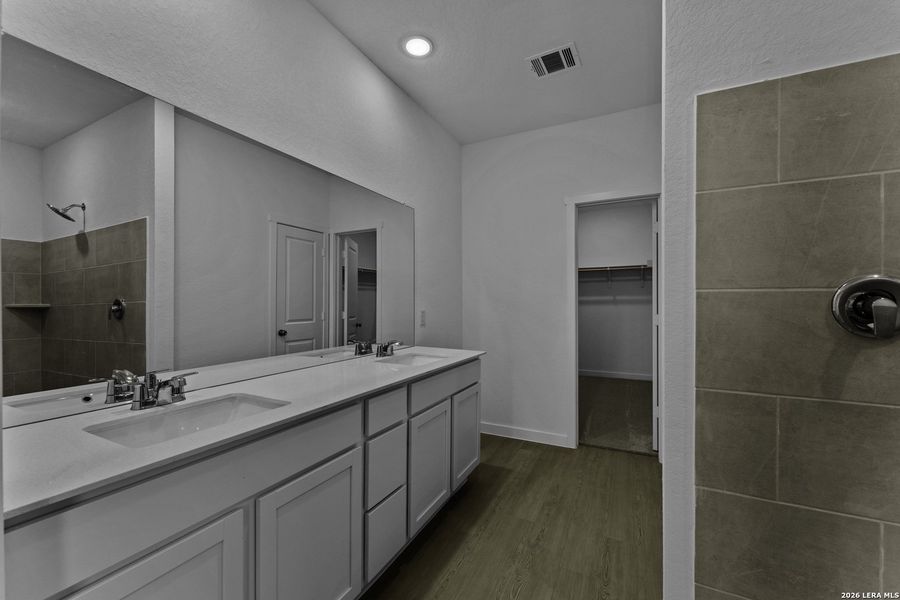 Furnished interior view inside a new home in Waterwheel, San Antonio (Image 4).