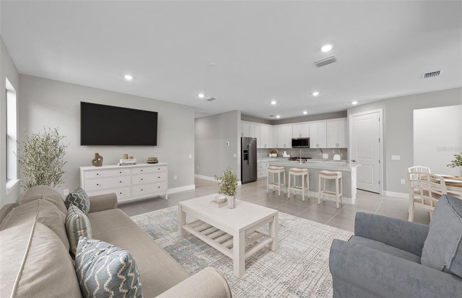 Furnished interior view inside a new home in , North Port (Image 14).