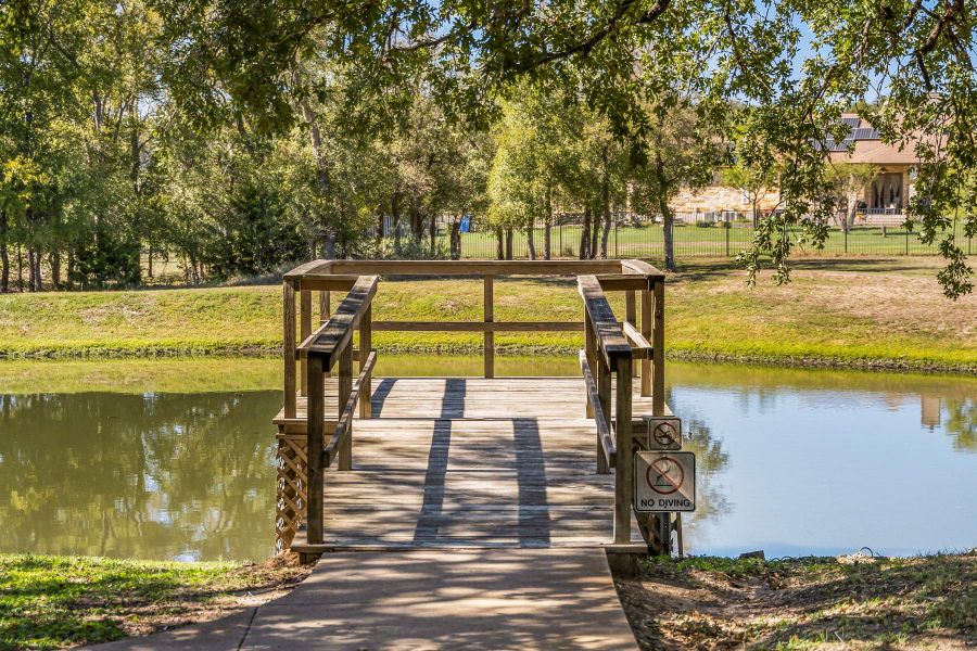 Catch & Release Pond with dock