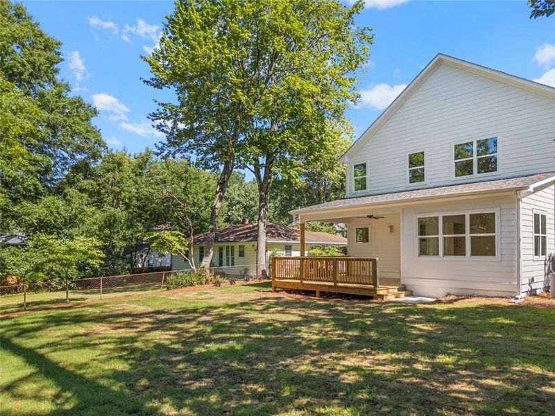 Exterior details and patio area of a home in , Smyrna (Image 4).