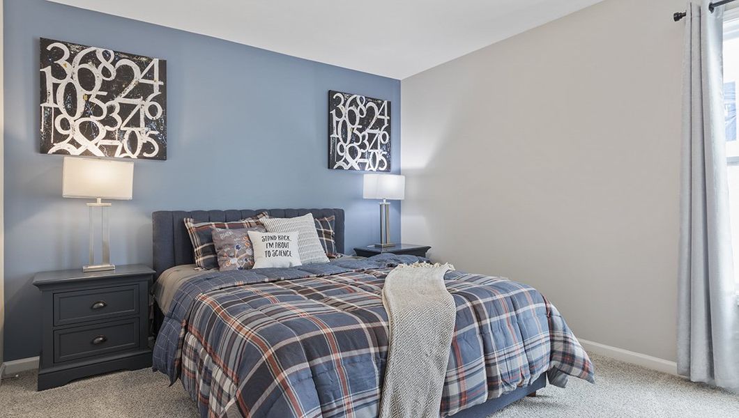 Representative furnished interior of a home built from the Summit by D.R. Horton in Harrison Valley, Simpsonville (Image 18).