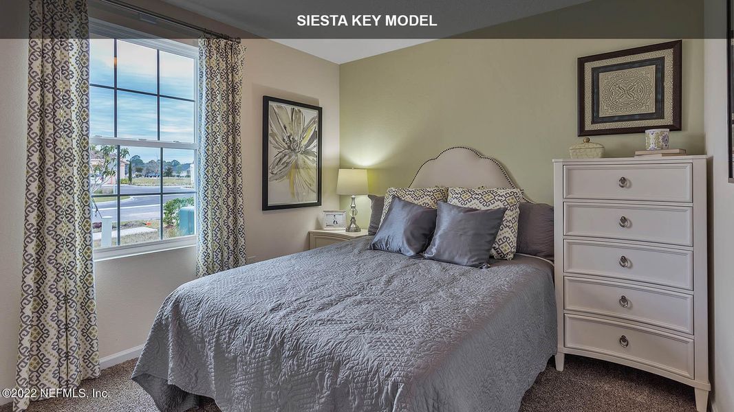 Furnished interior view inside a new home in Willow Springs, Green Cove Springs (Image 11).