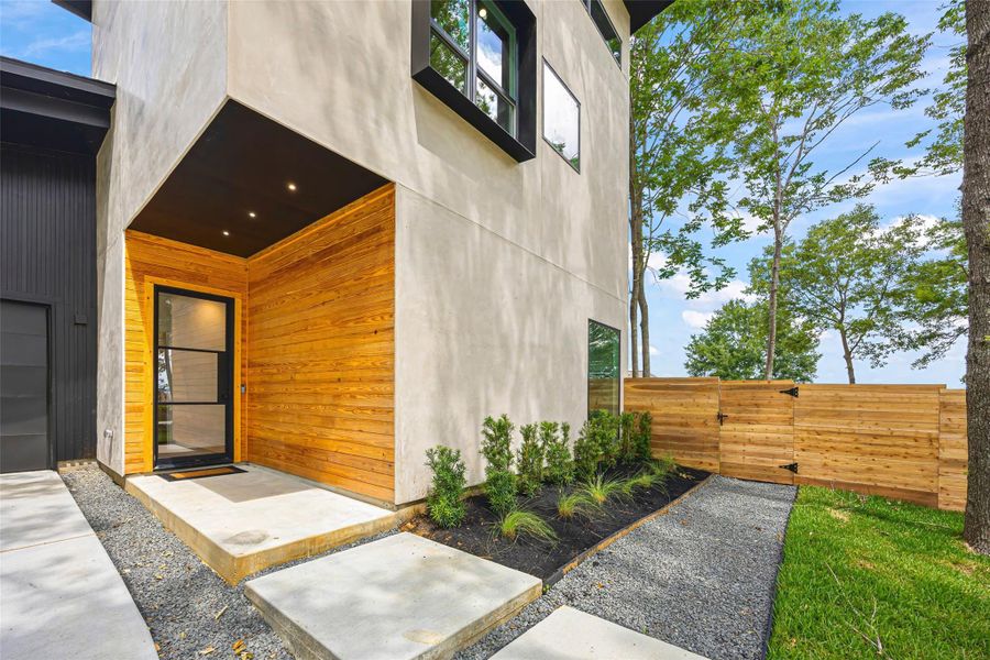 Exterior details and patio area of a home in , Montgomery (Image 27).