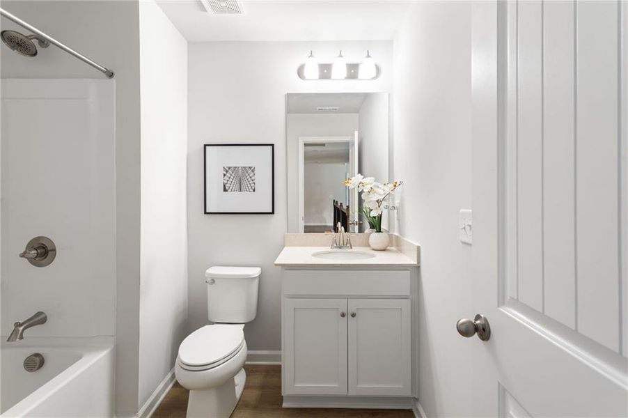Furnished interior view inside a new home in Twin Shoals, Atlanta (Image 11).
