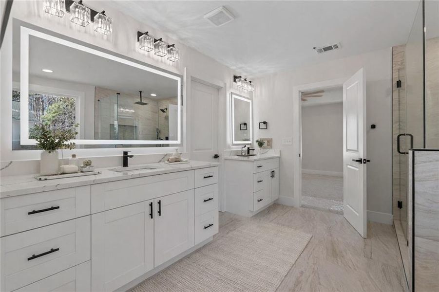 Furnished interior view inside a new home in , Stockbridge (Image 9). Furnished interior view inside a new home in , Stockbridge (Image 9).