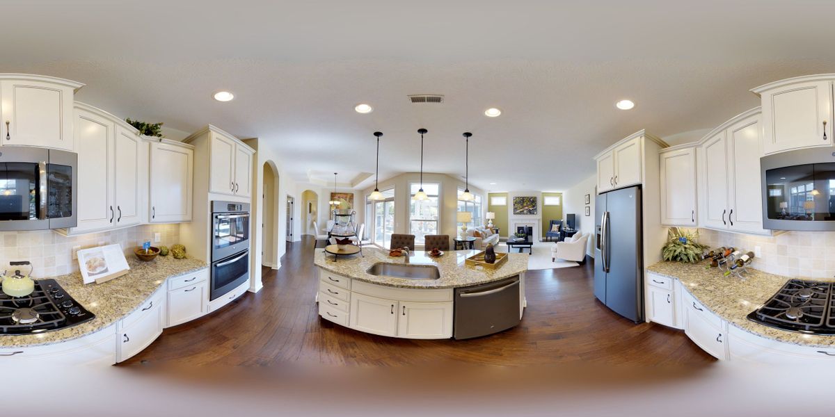 Representative furnished interior of a home built from the Portico by Epcon Communities in The Villas at Pinewood, Asheboro (Image 29). Representative furnished interior of a home built from the Portico by Epcon Communities in The Villas at Pinewood, Asheboro (Image 29).