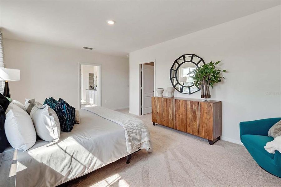 Furnished interior view inside a new home in Buena Lago, St. Cloud (Image 30).