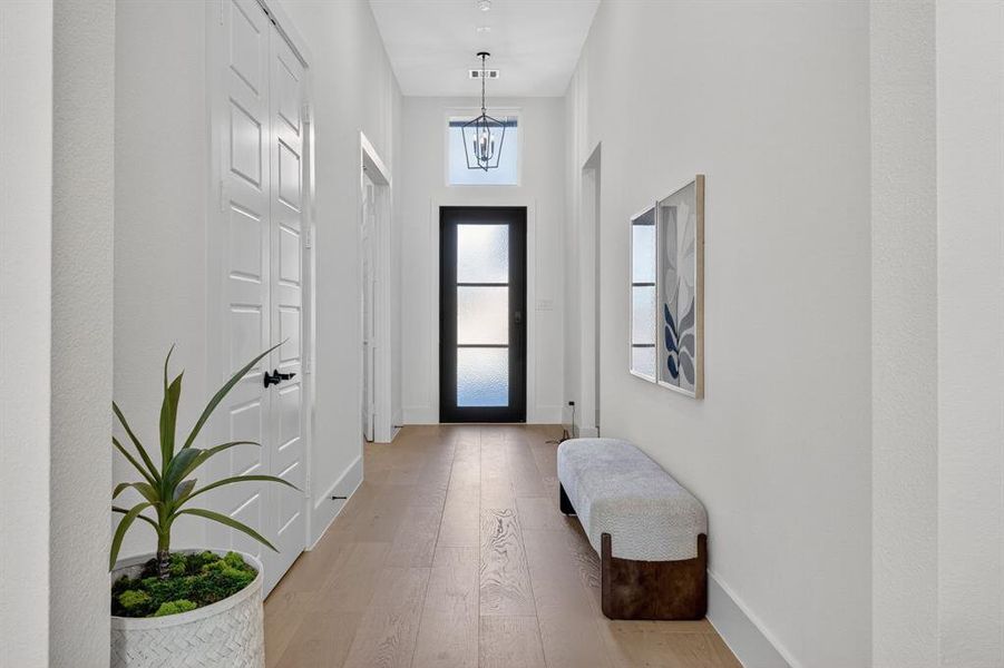 Furnished interior view inside a new home in The Grove, Fort Worth (Image 27).
