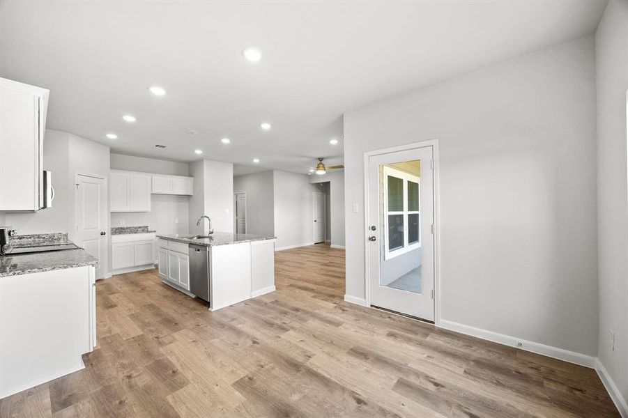 Furnished interior view inside a new home in Sperling Farms, Ferris (Image 7).