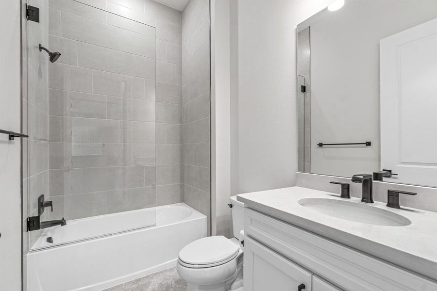 Furnished interior view inside a new home in Avondale at Avenir, Palm Beach Gardens (Image 33).