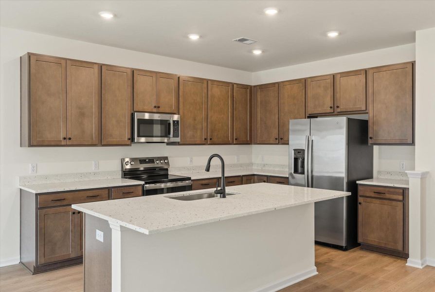Furnished interior view inside a new home in The Landings at Montague, Goose Creek (Image 15).