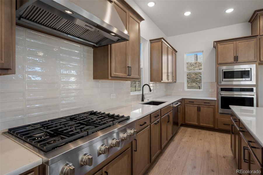 Furnished interior view inside a new home in Trailside at Cottonwood Creek, Colorado Springs (Image 12).