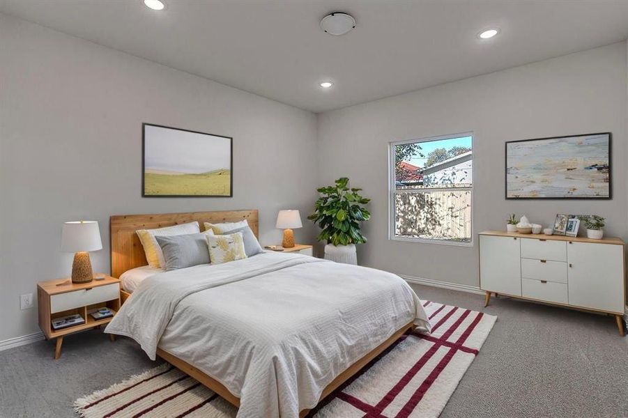 Furnished interior view inside a new home in , Fort Worth (Image 4). Furnished interior view inside a new home in , Fort Worth (Image 4).