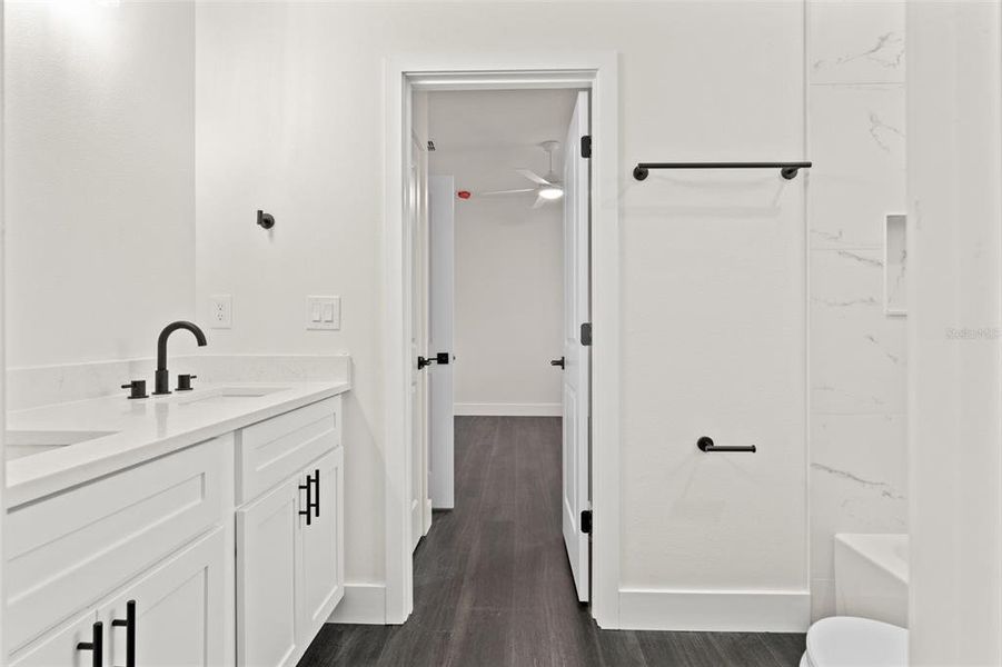 Furnished interior view inside a new home in , Weeki Wachee (Image 17). Furnished interior view inside a new home in , Weeki Wachee (Image 17).