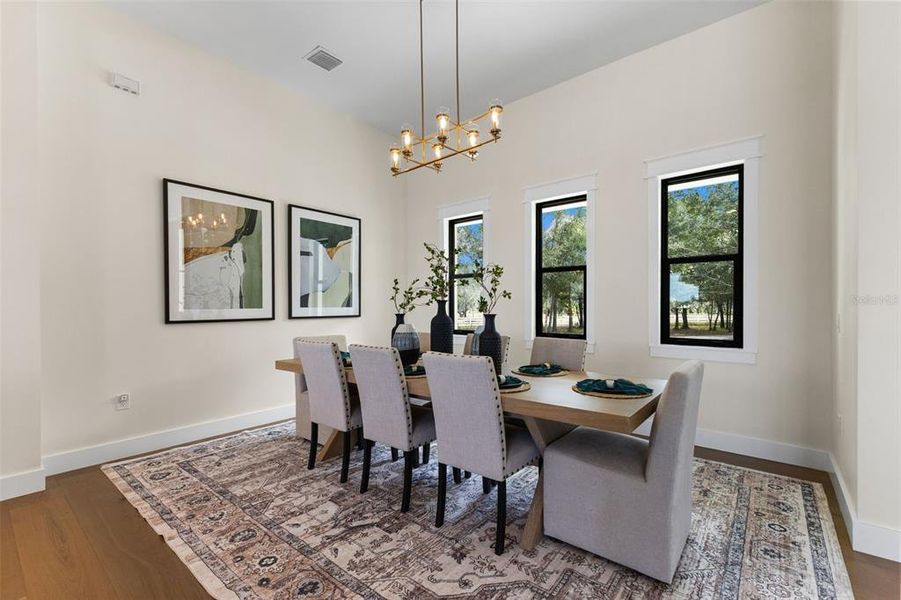 Furnished interior view inside a new home in , Myakka City (Image 12).