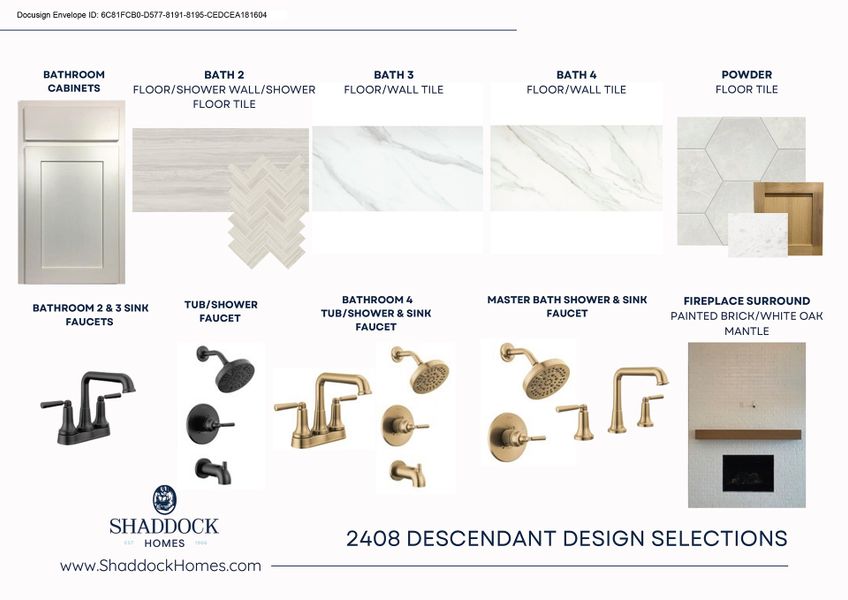 Sample of building materials used in homes in Hilltop Ranch, Leander (Image 4).