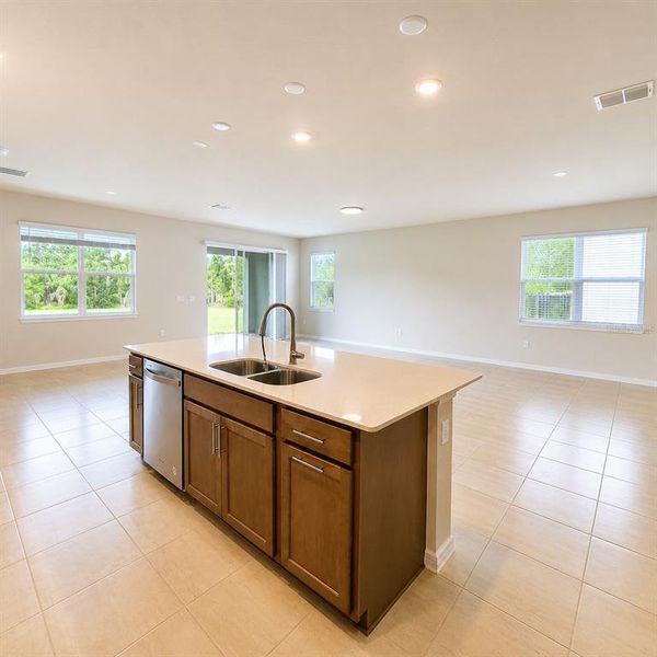 Furnished interior view inside a new home in , Clermont (Image 3).
